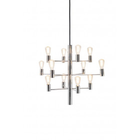 Manola chandelier 12 chrome E14