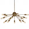 Mir pendant satin brass E14