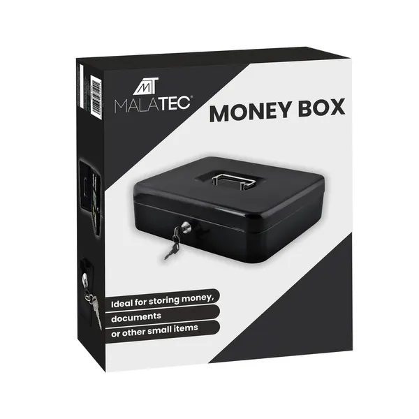 Large black cash box