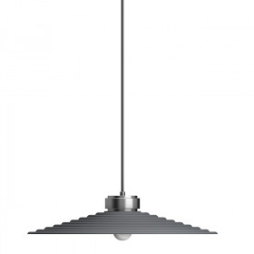 Sound pendant L Graphite E27