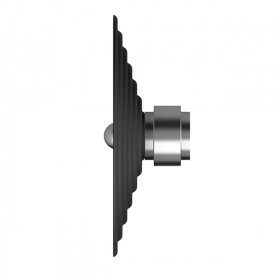 Sound wall lamp M Black E14