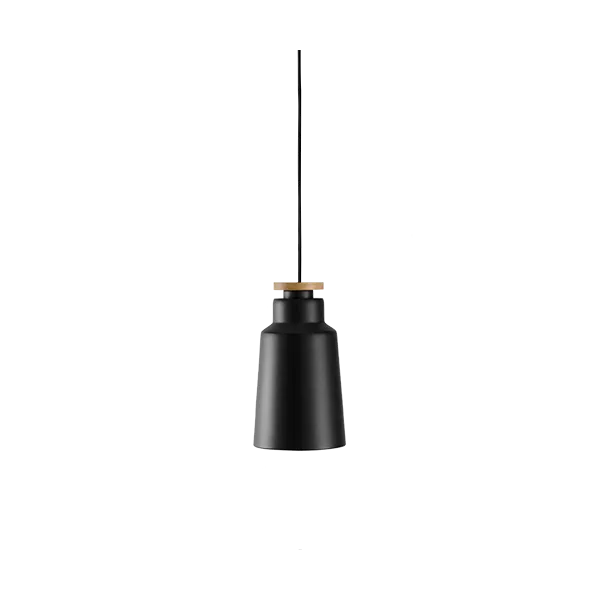 Street pendant S Black E27