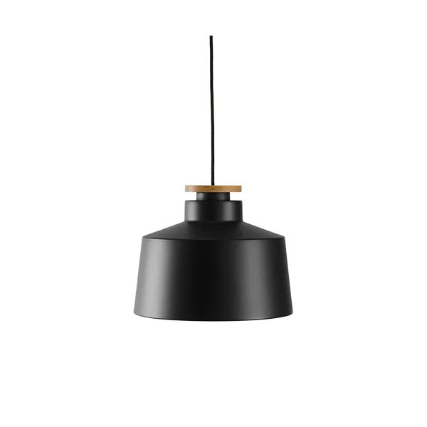 Street pendant M Black E27