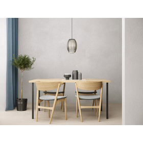 Tentacle Pendant M Black/Smoke E17