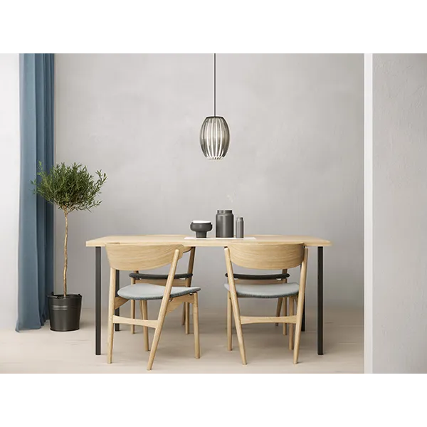 Tentacle Pendant M Black/Smoke E17