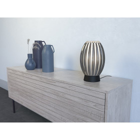 Tentacle Table Lamp M Black/Smoke E27