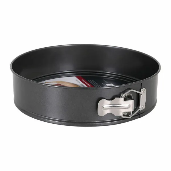 Springform keptuvė Quttin 52275 Anglies plienas Juoda 26 cm (6 vnt.) (Ø 26 cm)