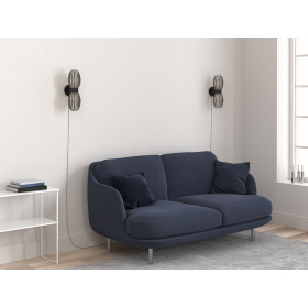 Tentacle Wall lamp Duo Black/Smoke G9