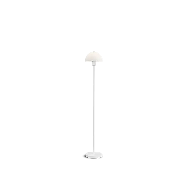Vienda floor lamp white/glass E14