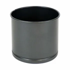 Springform Pan Quttin Carbon steel Black 12 x 10 cm (12 Units)