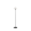 Vienda floor lamp black/glass E14