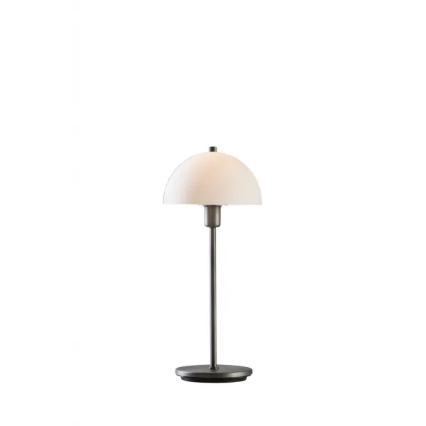Vienda X table lamp graphite/glass E14