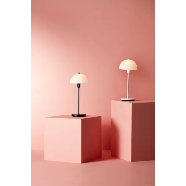 Vienda X table lamp white/glass E14