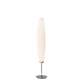 Zenta floor lamp chrome/opal glass LED