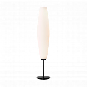 Zenta floor lamp black structure/opal glass LED