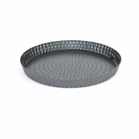 Cake Mould Quttin 28 x 3 cm Drilled Detachable (12 Units)