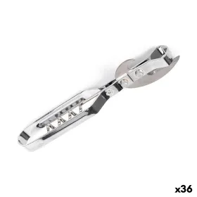 Bottle Opener with Corkscrew 14 x 3,5 cm Corkscrew Tin opener (36 Units)