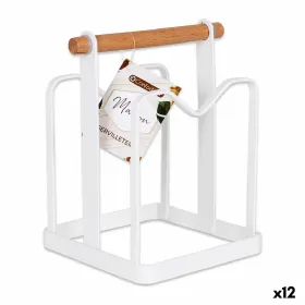 Napkin holder Confortime 124022 14,2 x 12,2 x 18,7 cm (12 Units) White