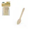 Set of Spoons Algon Coffee Wood 24 Pieces 11 cm (36 Units)
