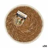 Tabletti Privilege Merilevä Ruskea Reunuksella Ø 20 cm (36 Osaa)