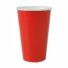 Stiklinių rinkinys Algon Vienkartinis Kartonas Raudona 7 Dalys 450 ml (16 vnt.)