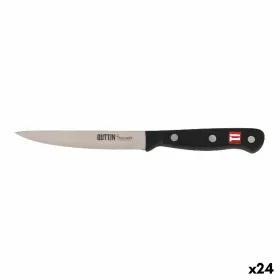 Dārzeņu Mizošanas Nazis Quttin Melns Sudrabains 12 cm (24 gb.)