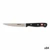 Daržovių žievelės peilis Quttin Juoda Sidabras 12 cm (24 vnt.)