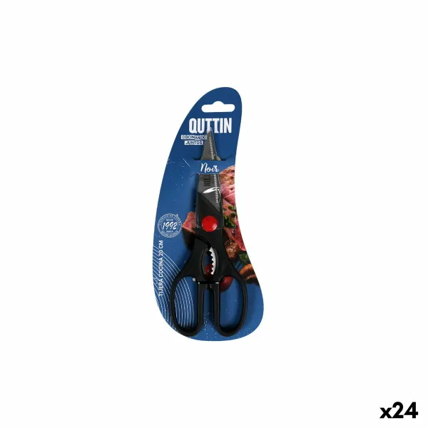Keittiösakset Quttin Noir 20 cm 21 x 8 x 1 cm (24 osaa)