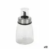 Indelis aliejui Quttin Skaidrus Sidabras stiklas 200 ml 6,5 x 6,5 x 12,5 cm (12 vnt.)