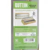 Leivinpaperiteline Quttin Bambu Alumiini 33,5 x 13 x 5,5 cm (12 osaa)