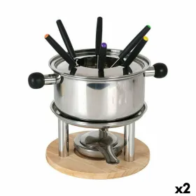 Fondue Santa Clara Ruostumaton teräs (2 osaa)