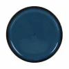 Snack tray La Mediterránea Chester Blue Circular 24,3 x 2,5 cm (8 Units)