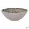 Bowl La Mediterránea Aspe Grey Ø 16,3 x 6,1 cm (24 Units)
