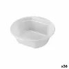 Set of reusable bowls Algon 500 ml White Plastic 6 Pieces (36 Units)