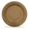 Plokštelių rinkinys Algon Vienkartinis kraft popierius 10 Dalys 23 cm (18 vnt.)