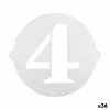 Cake stencil Algon Number 4 36 Units