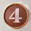 Cake stencil Algon Number 4 36 Units
