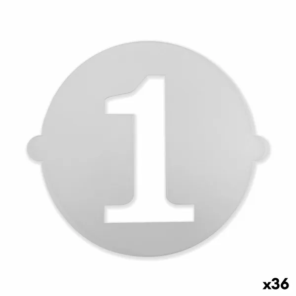 Tortų šablonas Algon Numeriai 1 36 Vienetai