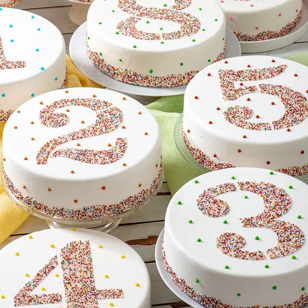 Cake stencil Algon Number 1 36 Units