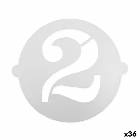 Шаблон для тортов Algon Номера 2 36 штук