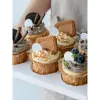Set of Cake Tins Algon Paper 5 x 3,8 cm 50 Pieces (36 Units)