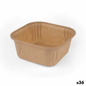Konditorejas veidņu komplekts Algon Papīrs 6,5 x 6,5 x 3,5 cm 25 Daudzums (36 Vienības)