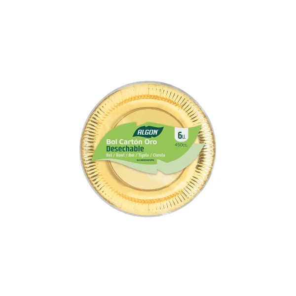 Plokštelių rinkinys Algon Auksinis 450 ml 6 Dalys (18 vnt.)