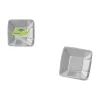 Plāksņu komplekts Algon Sudrabains 18 cm 12 Daudzums (18 gb.)
