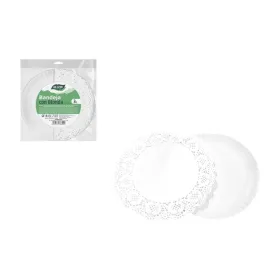 поднос для закусок Algon Круглый 20 cm 3 Предметы (24 штук)