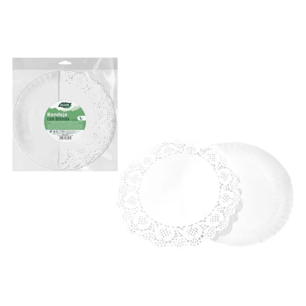 Užkandžių dėklas Algon Apskritas 35 cm (30 vnt.)