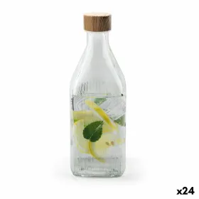 Stikla Pudele La Mediterránea Metāls Stikls 1 L (24 gb.)