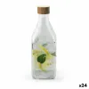 Stiklinis butelis La Mediterránea Metalinis stiklas 1 L (24 vnt.)