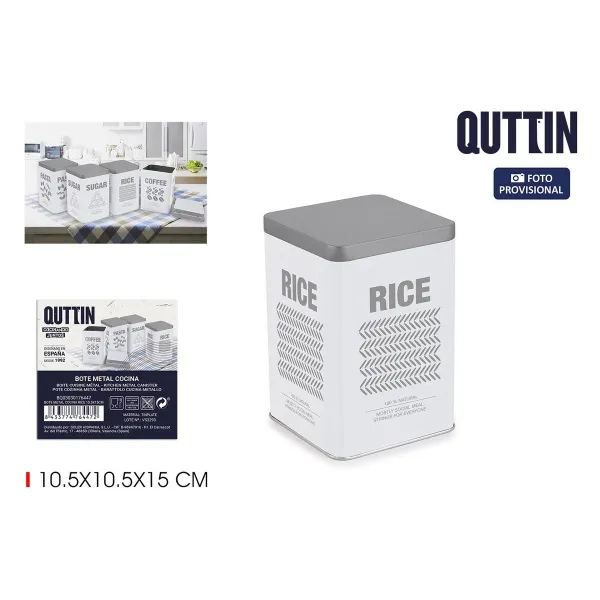 Skardinė Dėžutė Quttin RICE (12 vnt.)