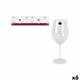 Viinilasisetti Bohemia Crystal Uria Kristalli (6 osaa)